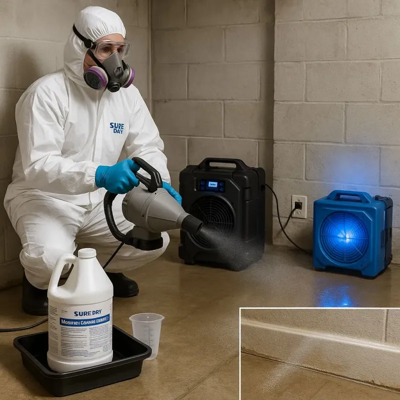 Sanitization and Odor Removal process in Lakeland, TN