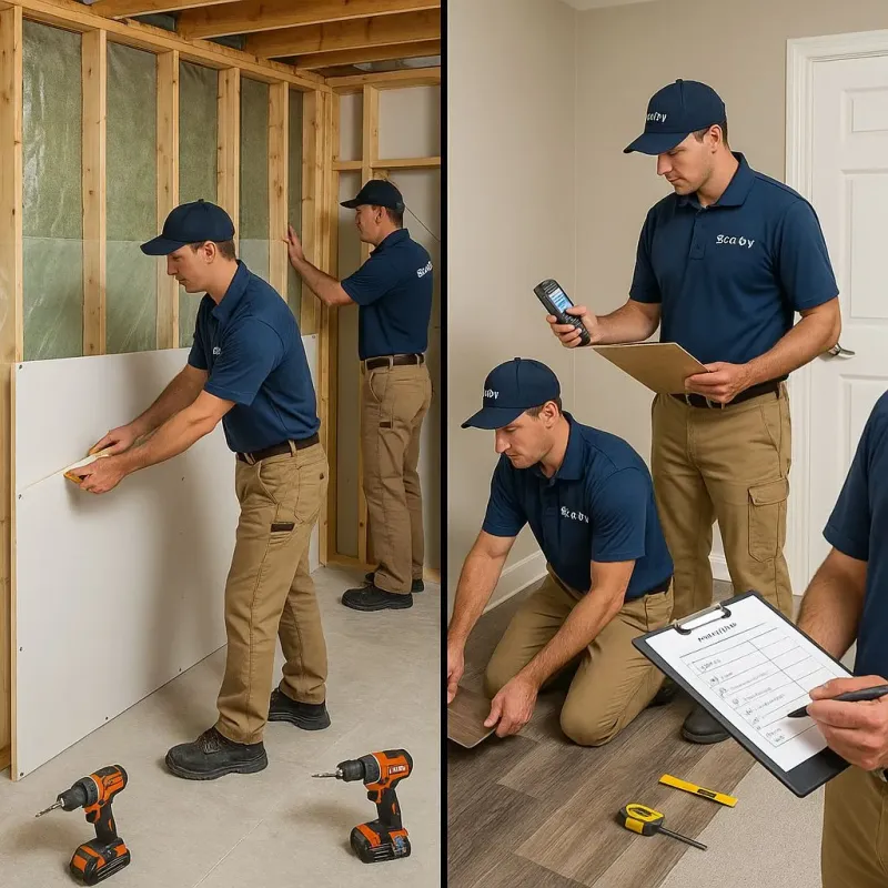 Repairs and Reconstruction process in Lakeland, TN