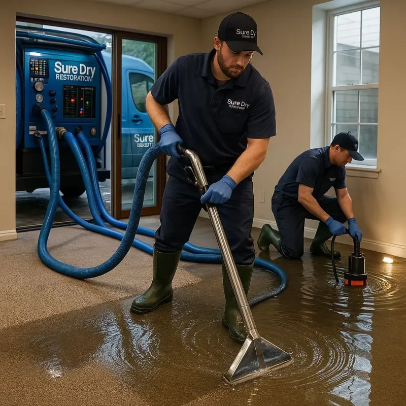 Water Extraction and Removal process in Lakeland, TN